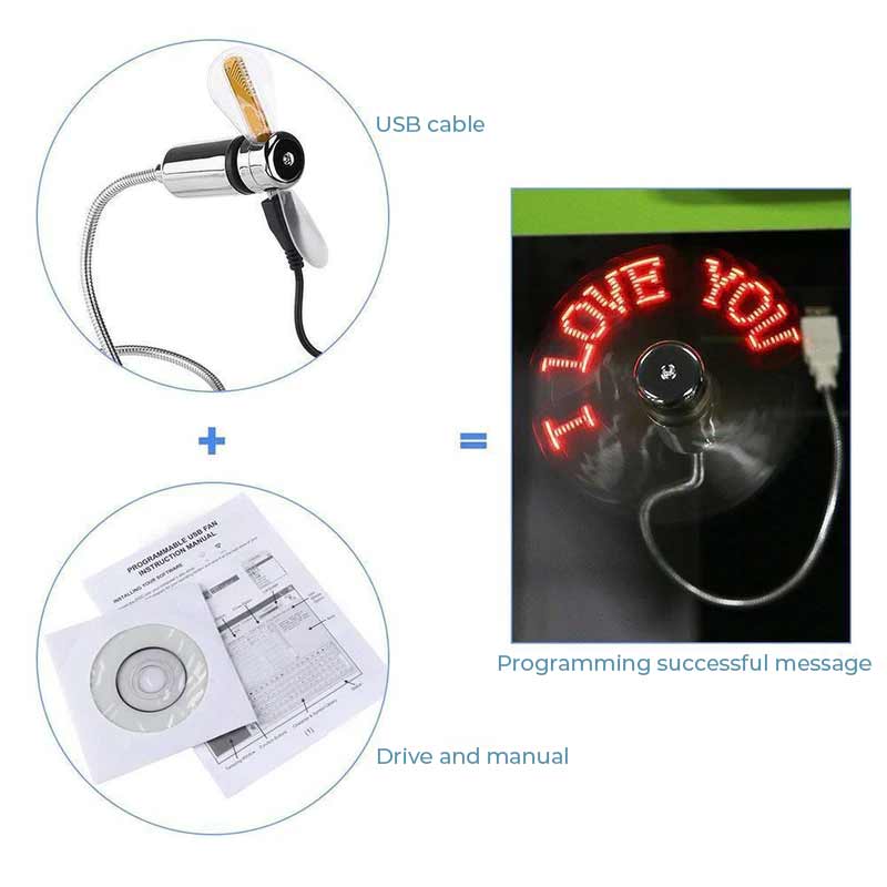 Flexible USB Fan | Kalsten