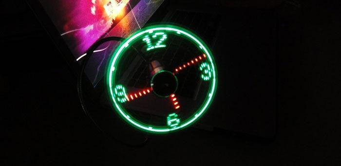 Flexible Cooling Clock Fan | Kalsten