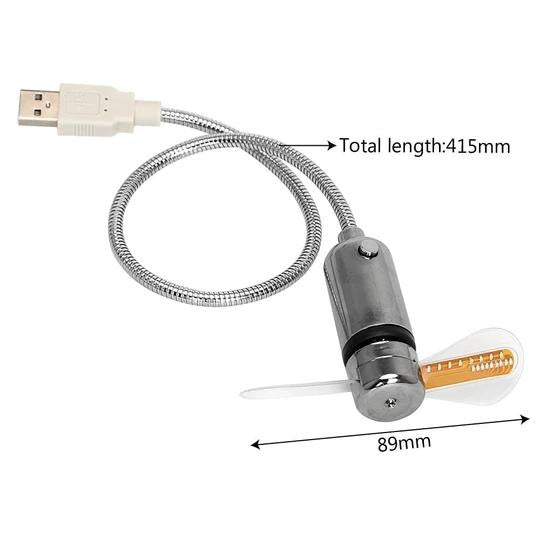 Flexible Cooling Clock Fan | Kalsten
