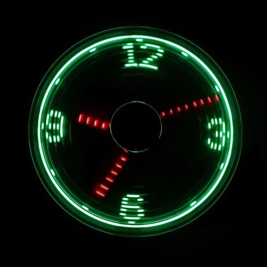 Flexible Cooling Clock Fan | Kalsten