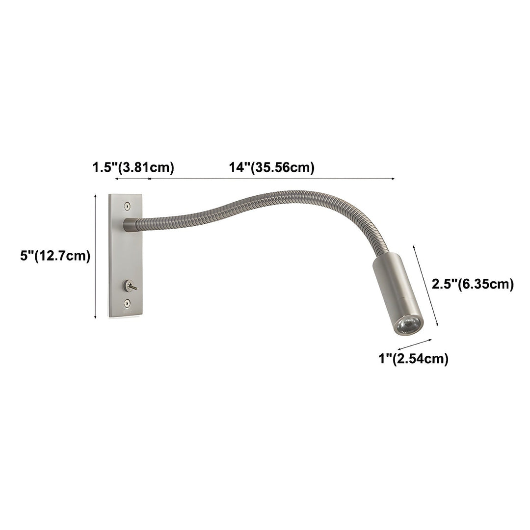 Flexible Gooseneck Wall sconce Wall Lamp | Kalsten