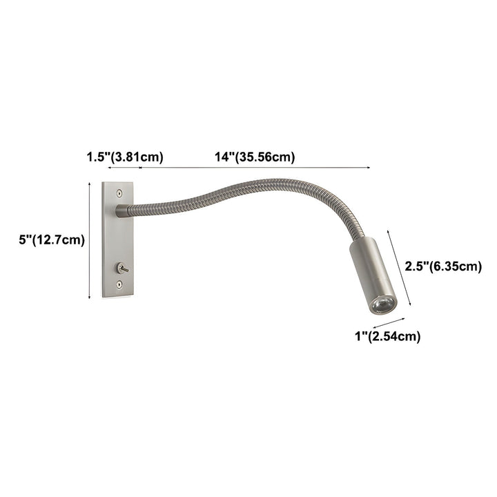 Flexible Gooseneck Wall sconce Wall Lamp | Kalsten
