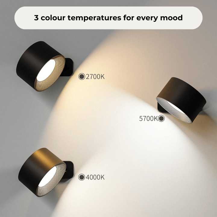 Rechargeable 360° LED Wall Lamp