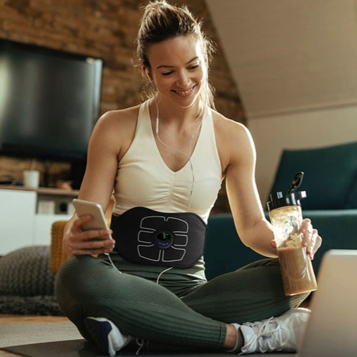 Kalsten | Flextone Sculpt – EMS Abdominal Muscle Trainer for effective home training in just 15 minutes