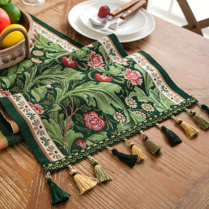 BowLift | Flora Vine Embroidered Table Runner