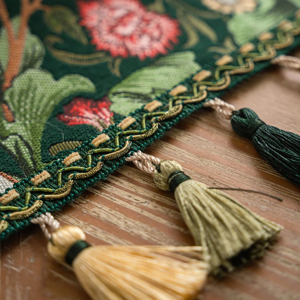 Kalsten | Flora Vine Embroidered Table Runner