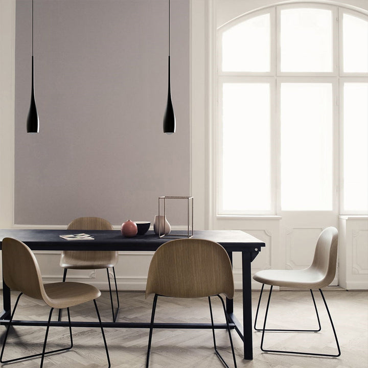 Pendant Light Aluminum 12W 11.8 in Adjustable Modern Dining Room Bedroom Kitchen Ceiling Lamp | Kalsten