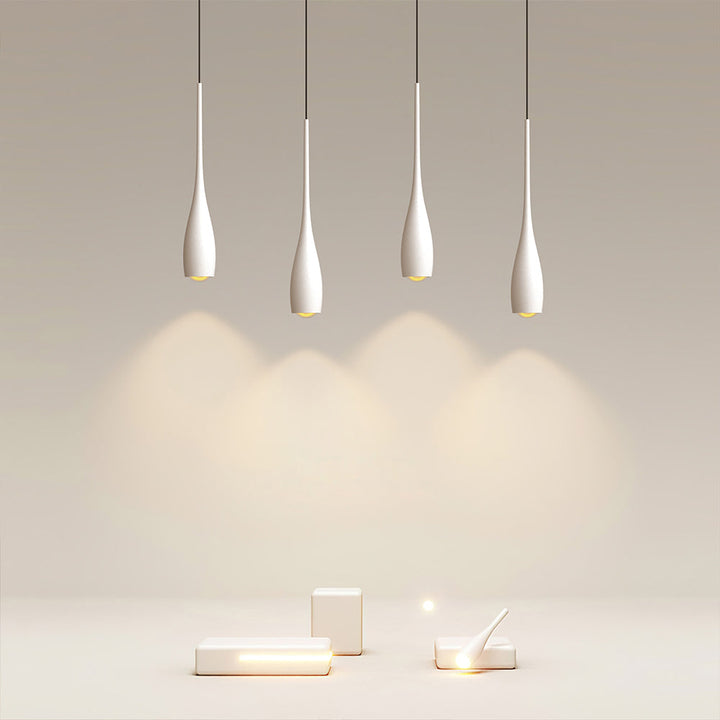 Pendant Light Aluminum 12W 11.8 in Adjustable Modern Dining Room Bedroom Kitchen Ceiling Lamp | Kalsten