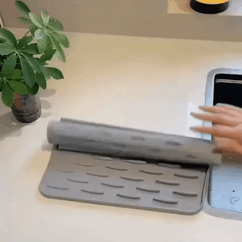 FlexiDry Silicone Drying Mat – Heat Resistant, Non-Slip & Space-Saving Design | Kalsten