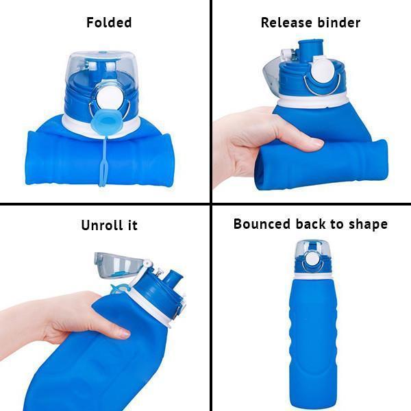Foldable Silicone Water Bottle | Kalsten