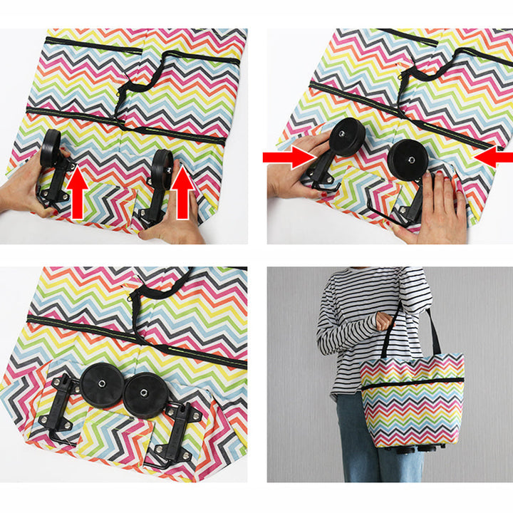 Kalsten | Foldable Shopping Trolley Tote Bag
