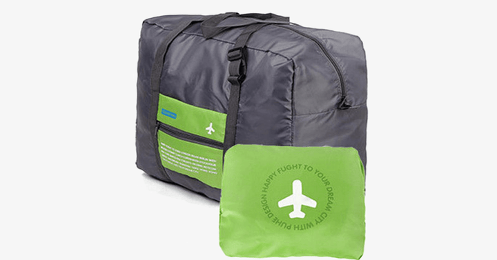 Kalsten | Foldable Duffel Bag - Made from nylon with durability - Adjustable straps - Sturdy handle - Foldable design