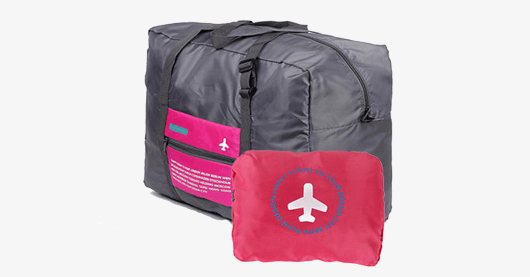 Kalsten | Foldable Duffel Bag - Made from nylon with durability - Adjustable straps - Sturdy handle - Foldable design