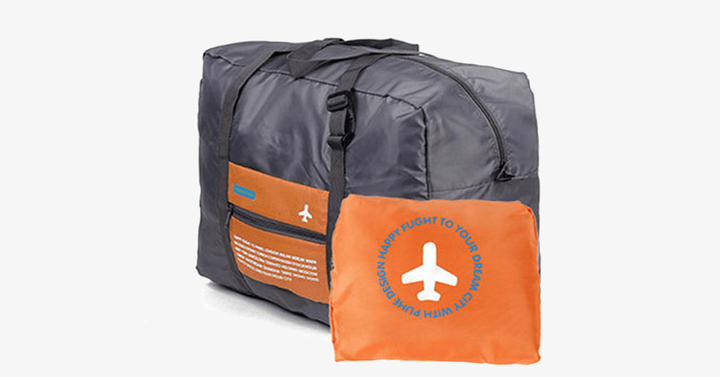 Kalsten | Foldable Duffel Bag - Made from nylon with durability - Adjustable straps - Sturdy handle - Foldable design