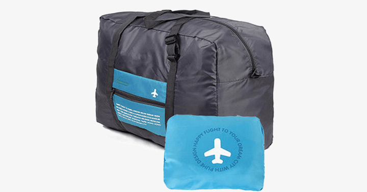 Kalsten | Foldable Duffel Bag - Made from nylon with durability - Adjustable straps - Sturdy handle - Foldable design