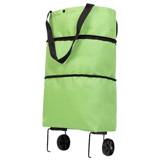 Foldable Shopping Bag with Wheels 30L
