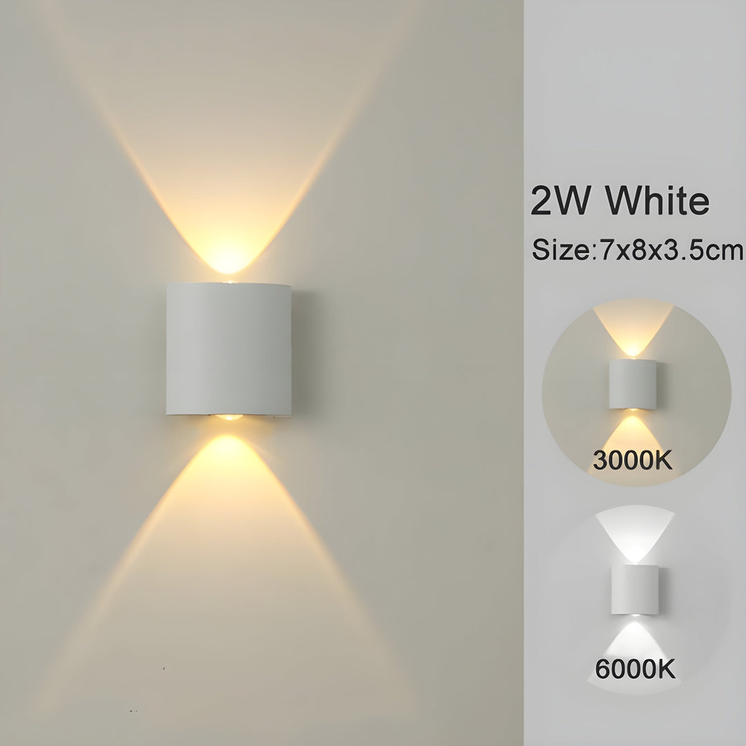 LED wall-mounted lights for indoor and outdoor areas | Kalsten
