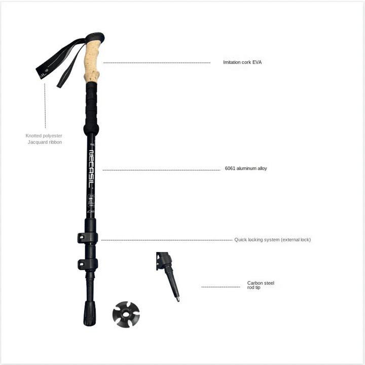 Top-Rated Foldable Nordic Walking Poles