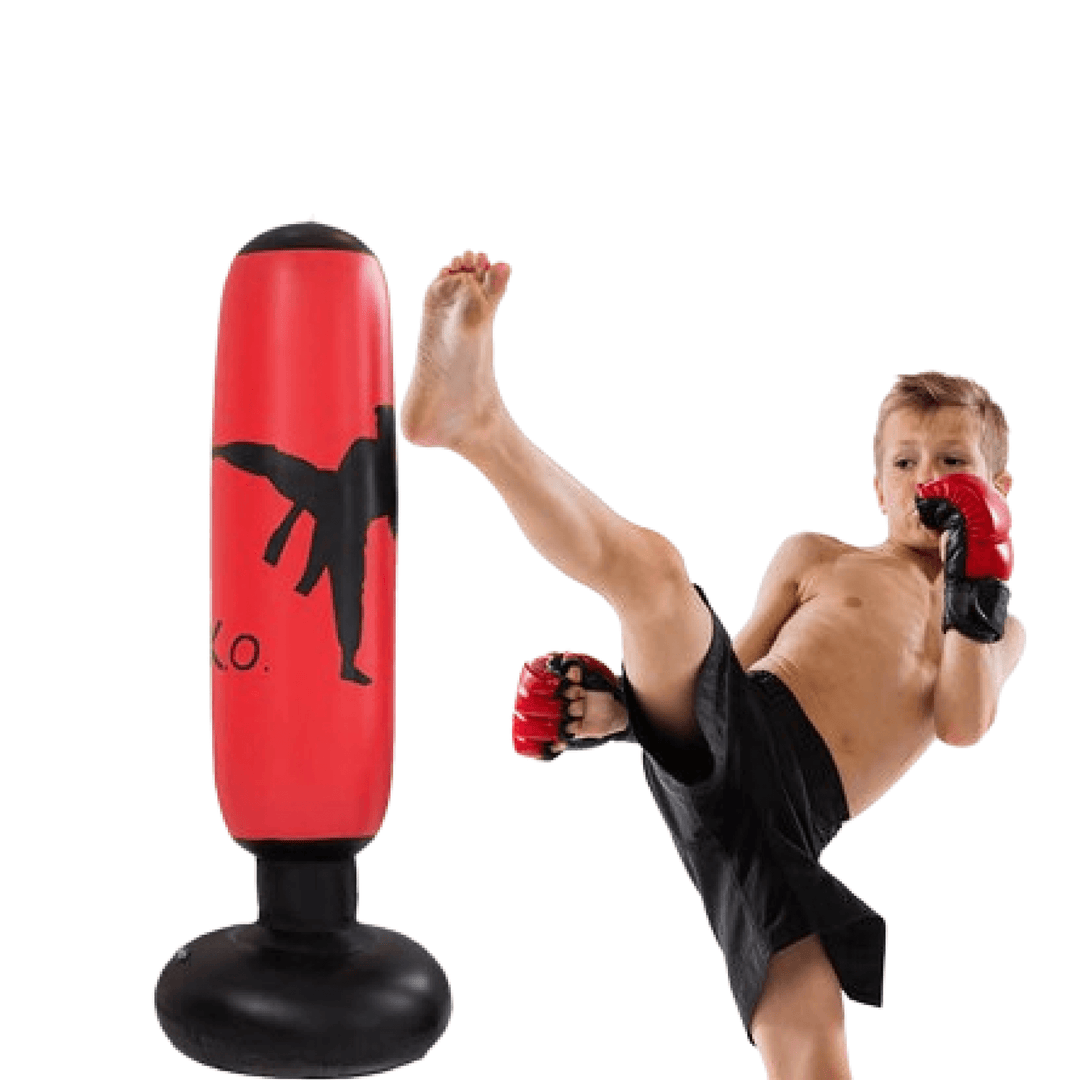 Kalsten | PowerStrike Punch Bag | Strengthen power and endurance - Inflatable freestanding boxing tower for intensive training