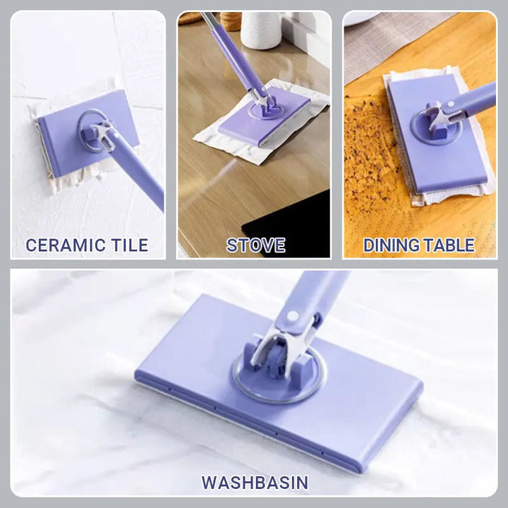 Kalsten | Hands-free Cleaning Mop for Wet Wipes – Clean Without Bending