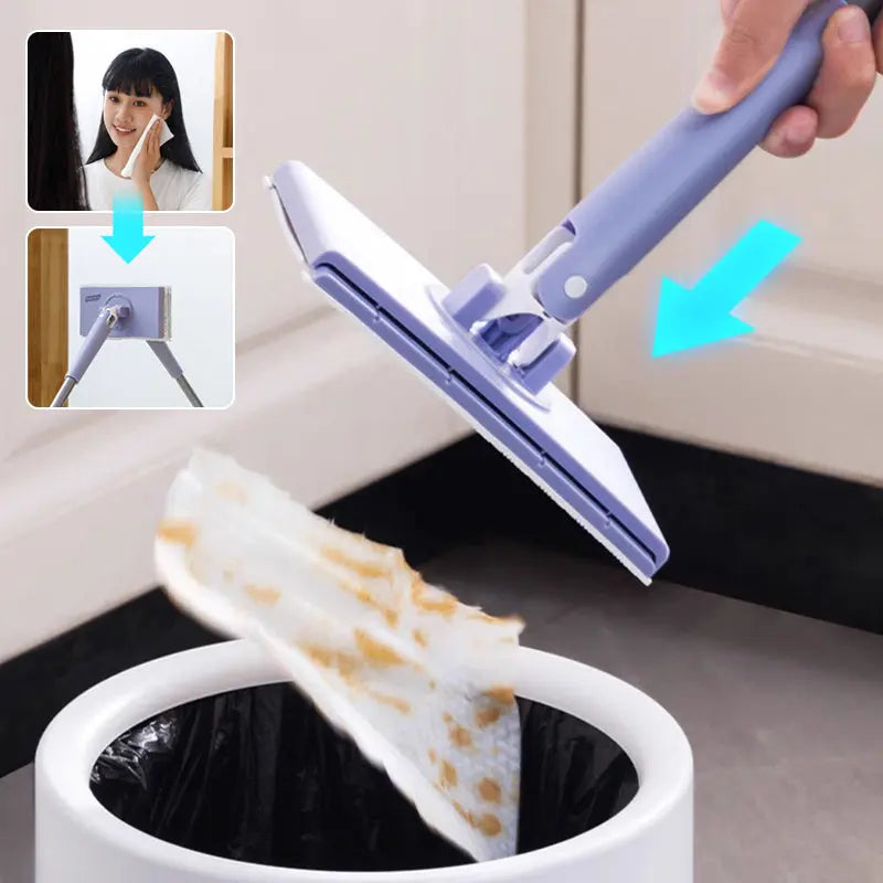 Kalsten | Hands-free Cleaning Mop for Wet Wipes – Clean Without Bending