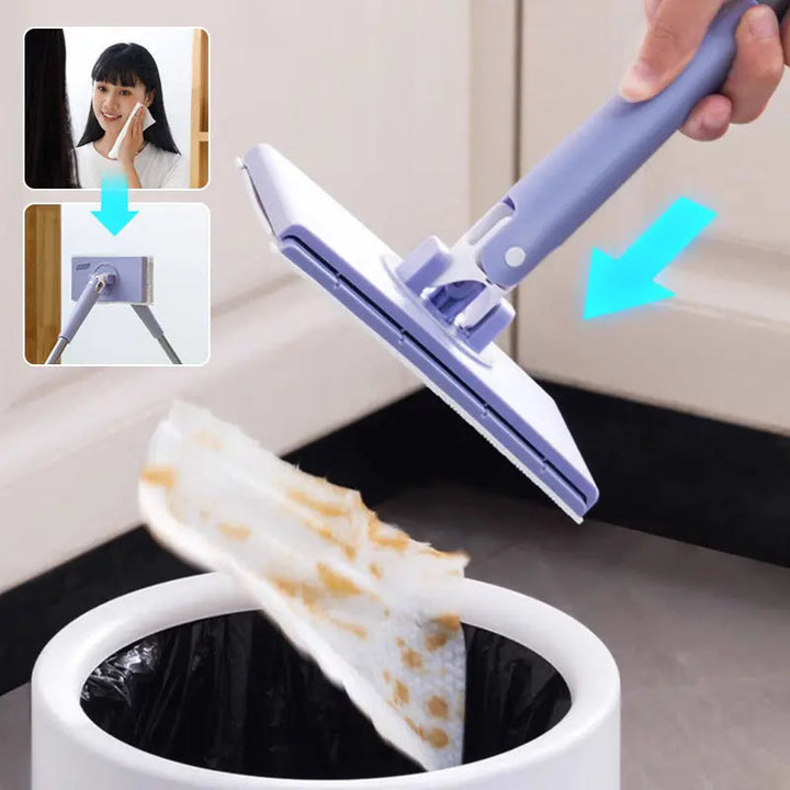 Kalsten | Hands-free Cleaning Mop for Wet Wipes – Clean Without Bending