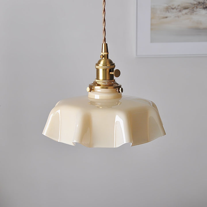 French Flower Droplight Pendant Swag Light | Kalsten