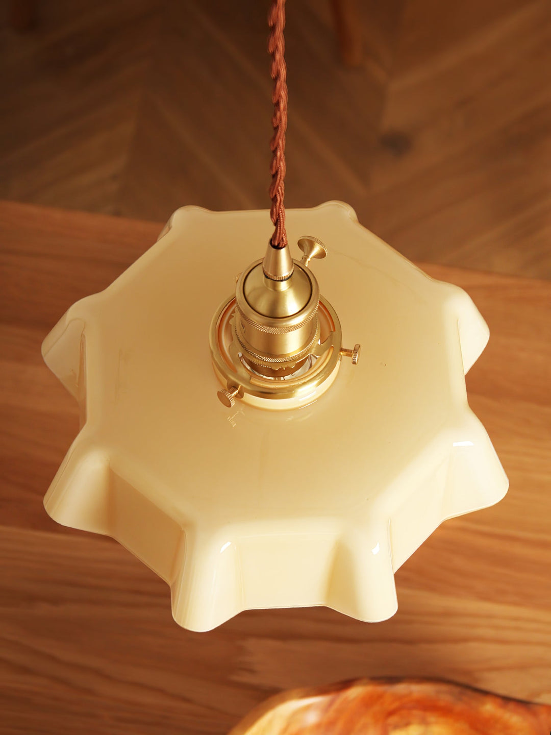 French Flower Droplight Pendant Swag Light | Kalsten