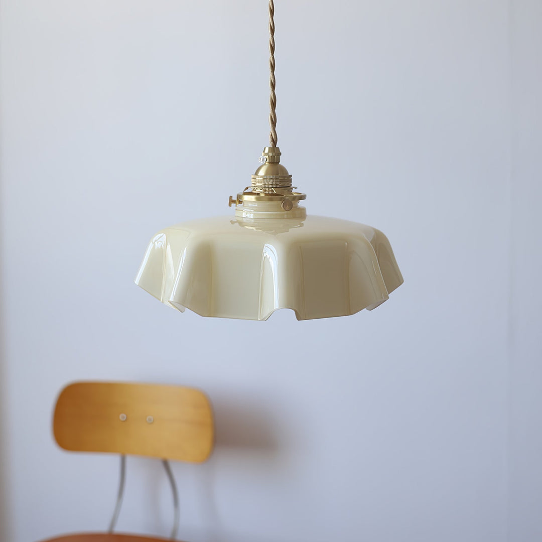 French Flower Droplight Pendant Swag Light | Kalsten