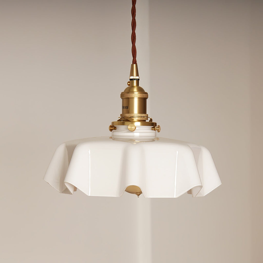 French Flower Droplight Pendant Swag Light | Kalsten