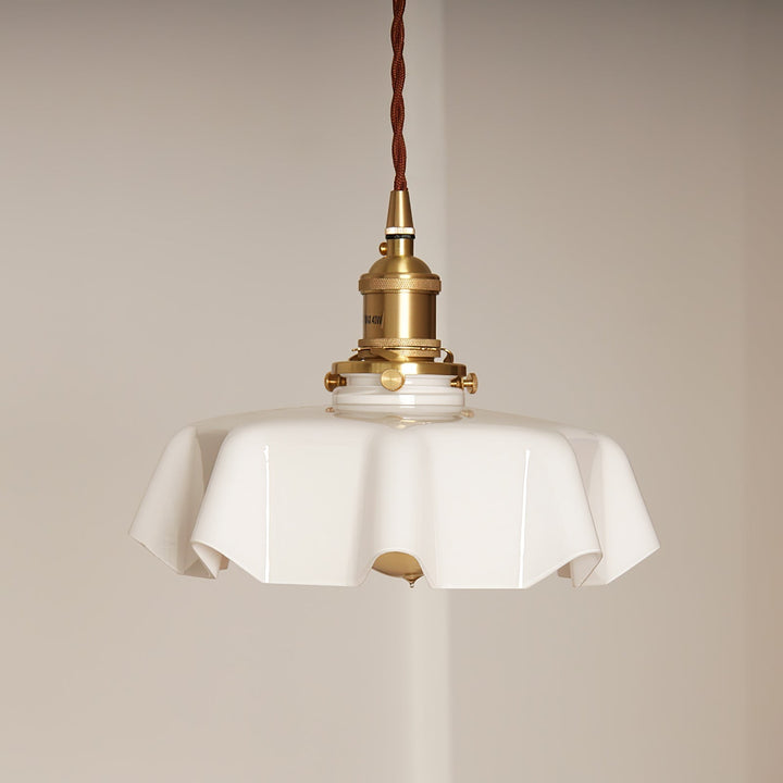 French Flower Droplight Pendant Swag Light | Kalsten
