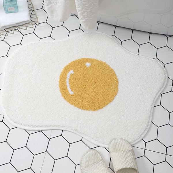 Fried Egg Shaped Rug | Kalsten