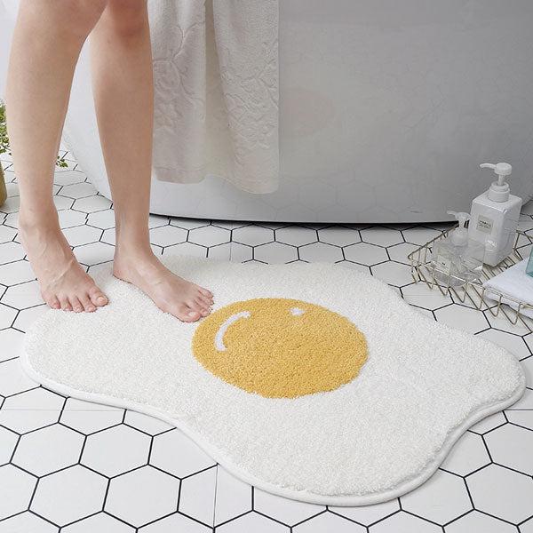 Fried Egg Shaped Rug | Kalsten