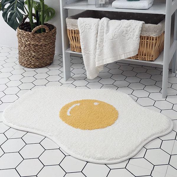Fried Egg Shaped Rug | Kalsten