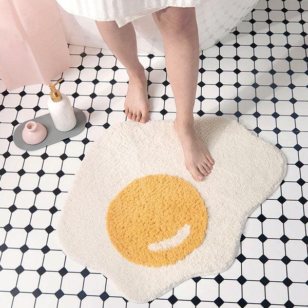 Fried Egg Shaped Rug | Kalsten