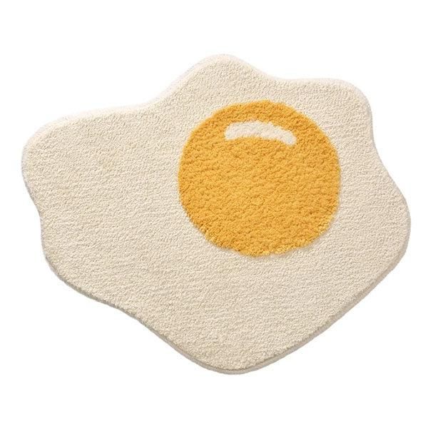 Fried Egg Shaped Rug | Kalsten