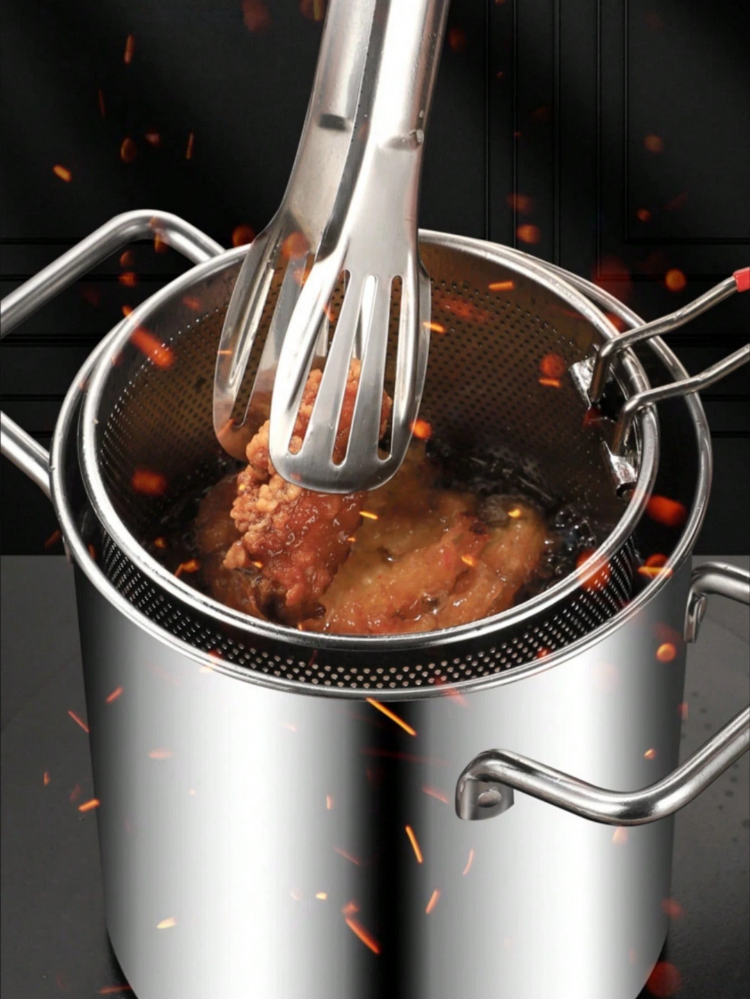 Fryer for crispy snacks with less oil | Kalsten
