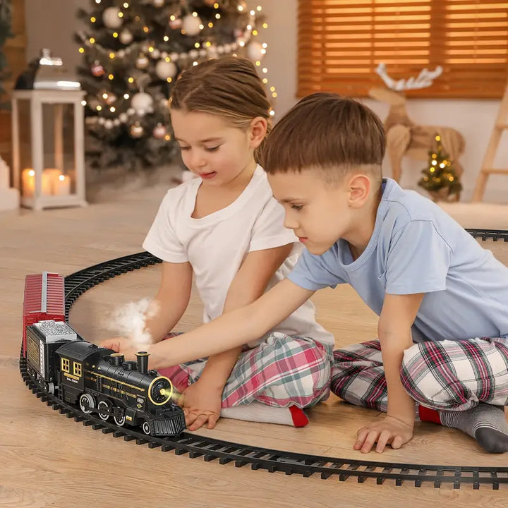 Kalsten | TrackMaster Pro - Battery-powered electric train set with realistic sounds