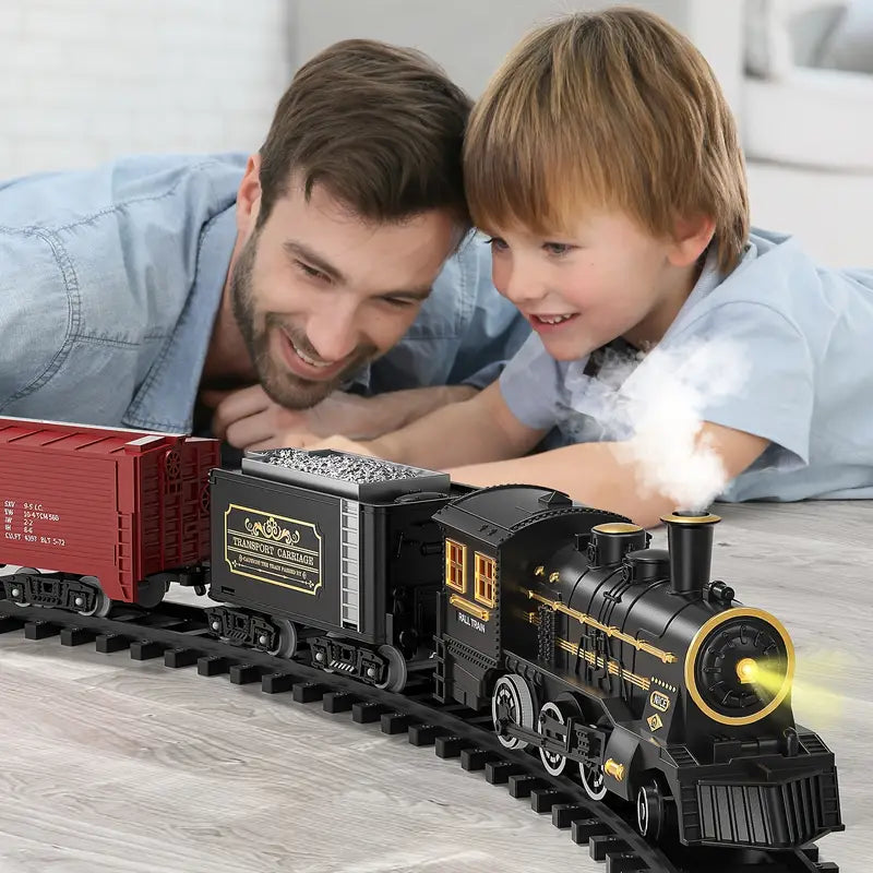 Kalsten | TrackMaster Pro - Battery-powered electric train set with realistic sounds