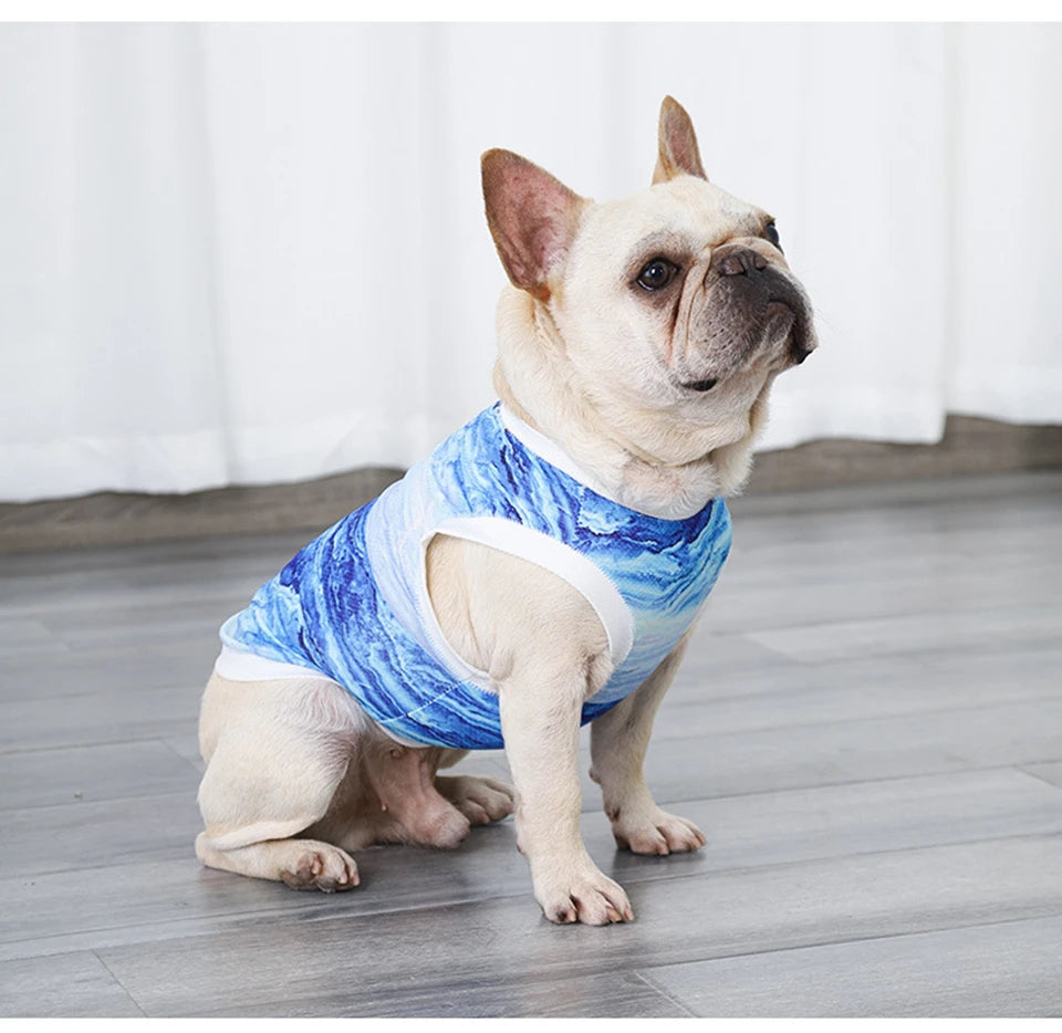 FrostyPet Frenchie Summer Cooling Vest | Kalsten