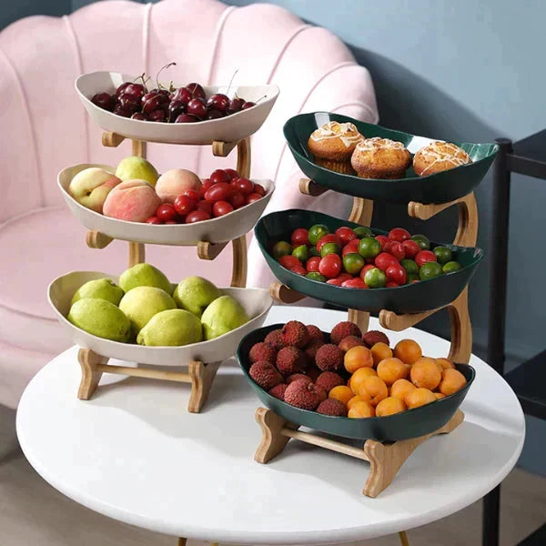 Kalsten | FruitStack | Kreative Fruit Bowl 3 Levels