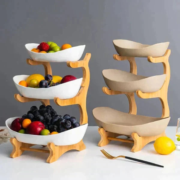 Kalsten | FruitStack | Kreative Fruit Bowl 3 Levels