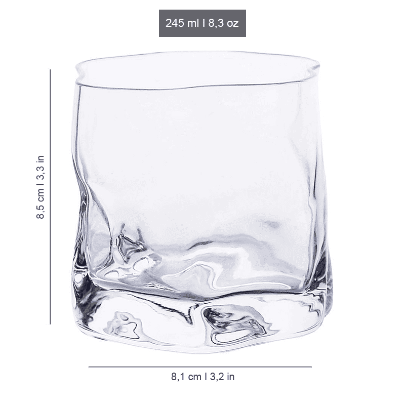 Fukisoku Whiskey Glass - Set of 2 | Kalsten