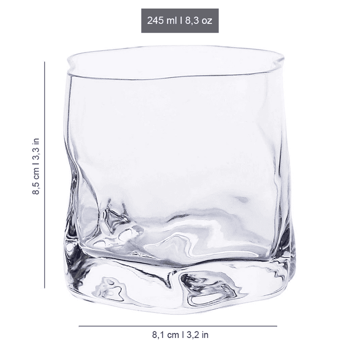 Fukisoku Whiskey Glass - Set of 2 | Kalsten