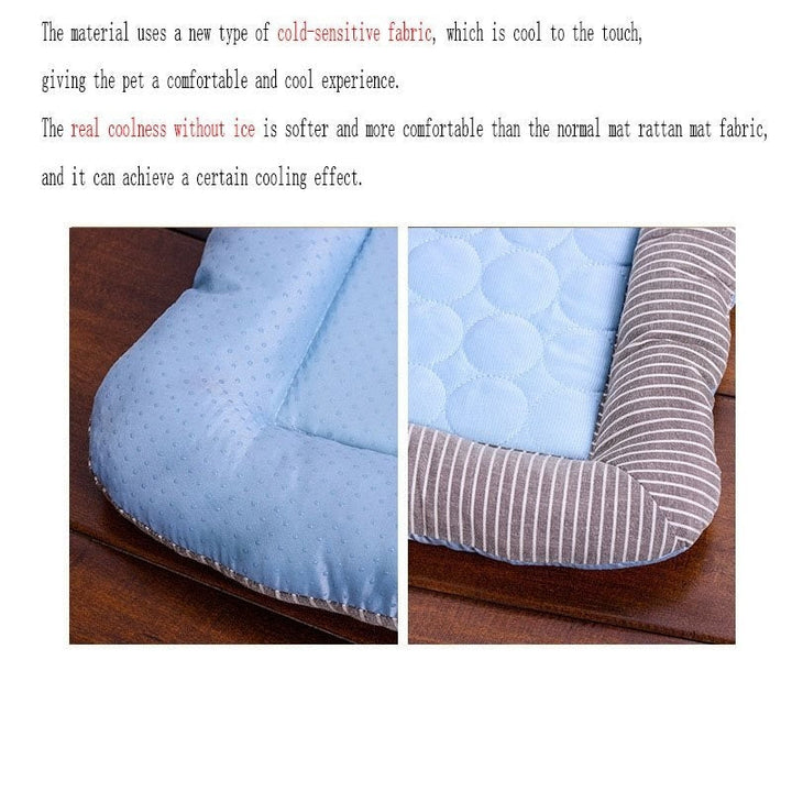 FurChill Frenchie Breathable Dog Bed – Cooling Mat with Non-Slip Base for Hot Days | Kalsten