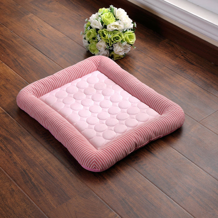 FurChill Frenchie Breathable Dog Bed – Cooling Mat with Non-Slip Base for Hot Days | Kalsten