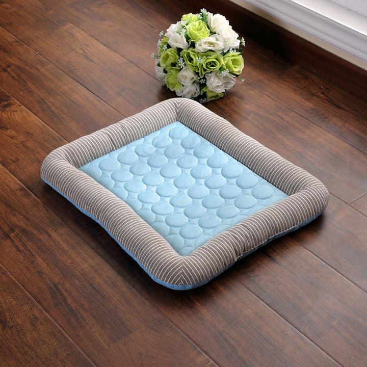 FurChill Frenchie Breathable Dog Bed – Cooling Mat with Non-Slip Base for Hot Days | Kalsten