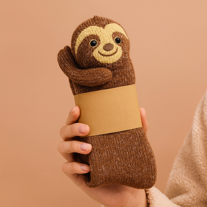 Skanto | Fuzzy Animal Plush Socks Women Men Cozy Non Slip Warm Winter