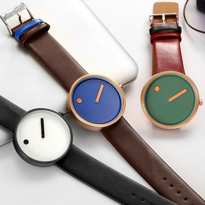 Skanto | IcoolGadgets Quartz Watch Men's Luxury Casual Black Japan Quartz Watch Simple Designer Fashion Watch for Men