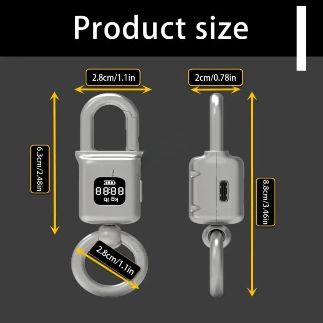 Pocket Size Keychain LCD Scale | Kalsten